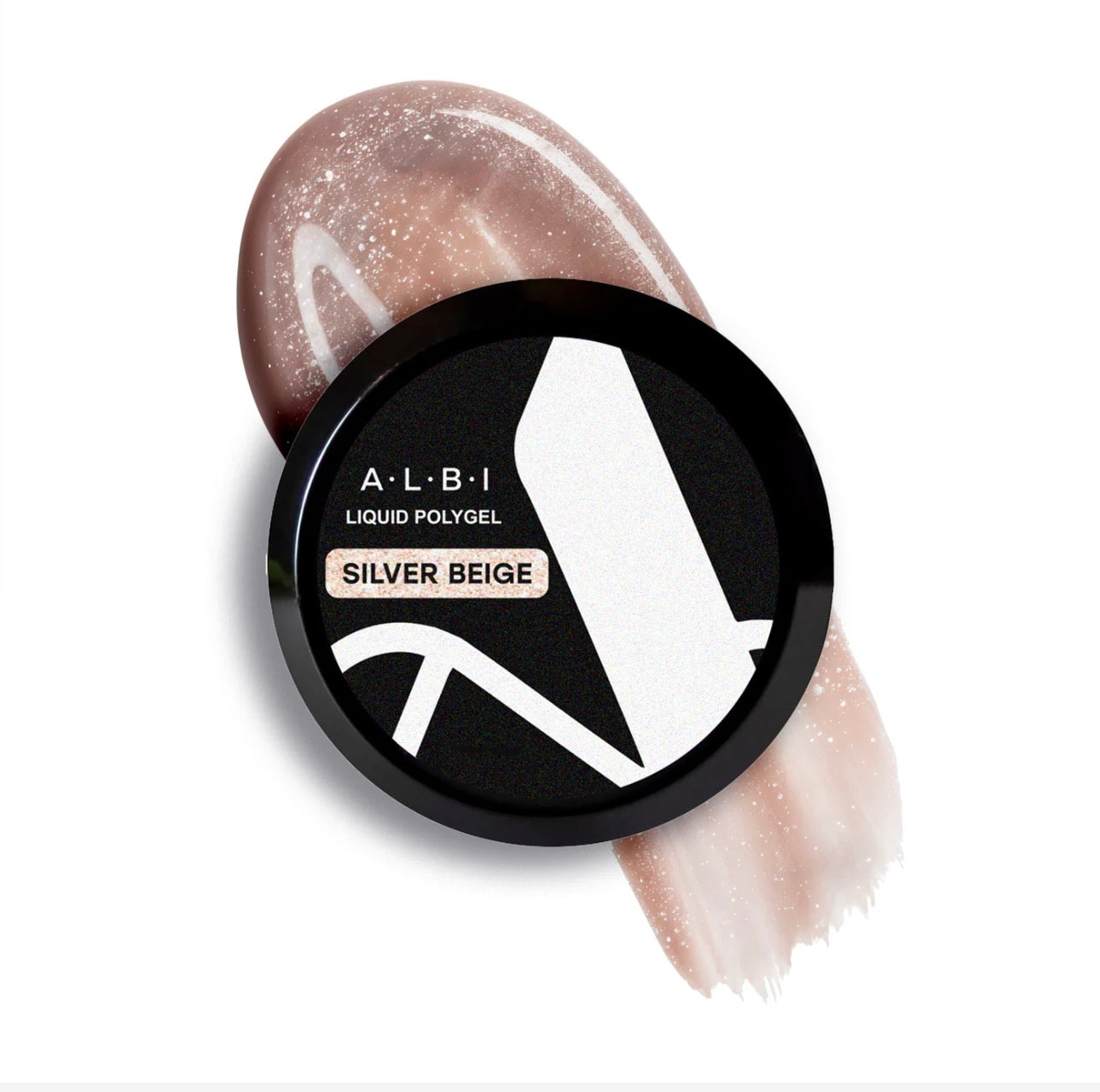 POLYGEL LIQUID ALBI SILVER BEIGE